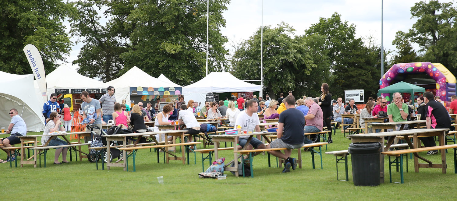 Tennis and Sausage and Cider Festival - by James Rudd
